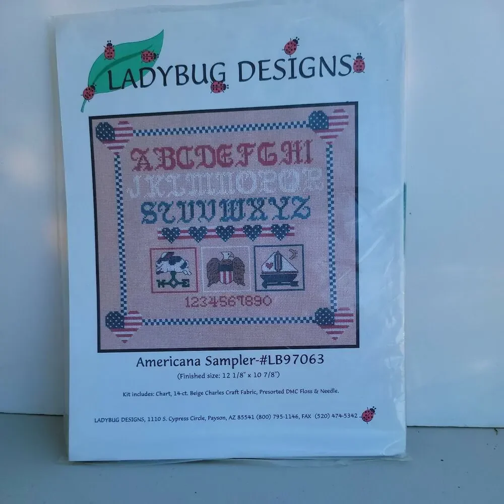Ladybug Designs Cross Stitch Kit 